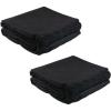 imageMytee Products 10x13 Black Pre Tarp Blanket with Grommets for Tarp amp Cargo Load amp Protection  Heavy Duty Textile Moving Blankets for Packing amp Shipping Furniture  NonAbrasive Surface2  Pack