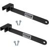 imageMytee Products 16 Truck Bed Divider Bar  5mm Thick Cargo Load Lock Stabilizer Bar  Black Powder Coating Carbon Steel  Fits 40  70 Cargo Bar Adjustable2  Pack