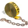 imageMytee Products 20 Pack 2 in x 30 ft Winch Strap with Chain Anchor Extension Flatbed Truck Trailer Tie Down1  Pack