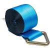 imageMytee Products 4 Pack 4 in x 30 ft Winch Straps w D RingBlue