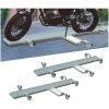 imageMytee Products 89 L X 9 W Aluminum Motorcycle Dolly wFully Adjustable Kickstand Plate  1500 lbs Load Capacity2  Pack