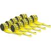 imageMytee Products Winch Straps 4 x 30 Yellow Heavy Duty Tie Down wSewn Loop WLL 5400 lbs  4 Inch Cargo Control for Flatbed Truck Utility Trailer4 x 30