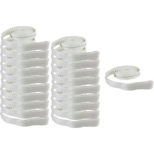 imageMytee Products 10 Pack 1 X 15 Ft Strap with 6 Loop on one end Other end Plain20  Pack