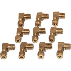 imageMytee Products 10 Pack 90 degree ELBOW 532 TUBE 18 NPTF OEM 8500110  Pack
