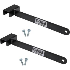 imageMytee Products 16 Truck Bed Divider Bar  5mm Thick Cargo Load Lock Stabilizer Bar  Black Powder Coating Carbon Steel  Fits 40  70 Cargo Bar Adjustable2  Pack