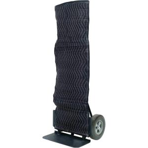 imageMytee Products 2 Pack Padded Hand Truck Cover  Square Top Moving Supplies Black Moving Pad  Woven CottonPoly  50 x 161  Pack