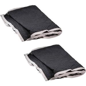 imageMytee Products 2 Pack Quilted Washer and Dryer Cover  34x30x46 Washable and Reusable Polyester Furniture Pad for Moving amp Storage2  Pack