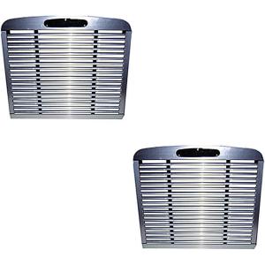 imageMytee Products 37 x 42 Aluminum Front Grille Compatible wFreightliner FLD112 19912008 FLD120 19882011 FLD132 2001  Bumper Cover Grille Replaces FLD120 Freightliner 2819 A17126220072  Pack
