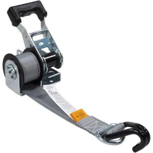 imageMytee Products 4 Pack 112 x 8 Mountable RackRatchet Straps with Double JHook  1500 lbs Breaking Strength  Ladder Rack Ratchet Tie Down Straps1  Pack