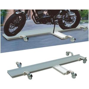 imageMytee Products 89 L X 9 W Aluminum Motorcycle Dolly wFully Adjustable Kickstand Plate  1500 lbs Load Capacity1  Pack