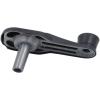 imageMytee Products Window Crank Handle Dark GrayFits VHD VNL Replaces OEM 20509270 VOL20509270 3447949 7755504 7755505 AMHLK2189 HLK2189 NHD 57755044  Pack