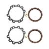 imageMytee Products Heavy Duty Oil Seal  Oil Seal Kit Replaces A11205X2728 85108790 FRT 01A11205X2728E World American 100494 Navistar 102I2590276C1 2590276C1 OE Aftermarket 2290802  Pack
