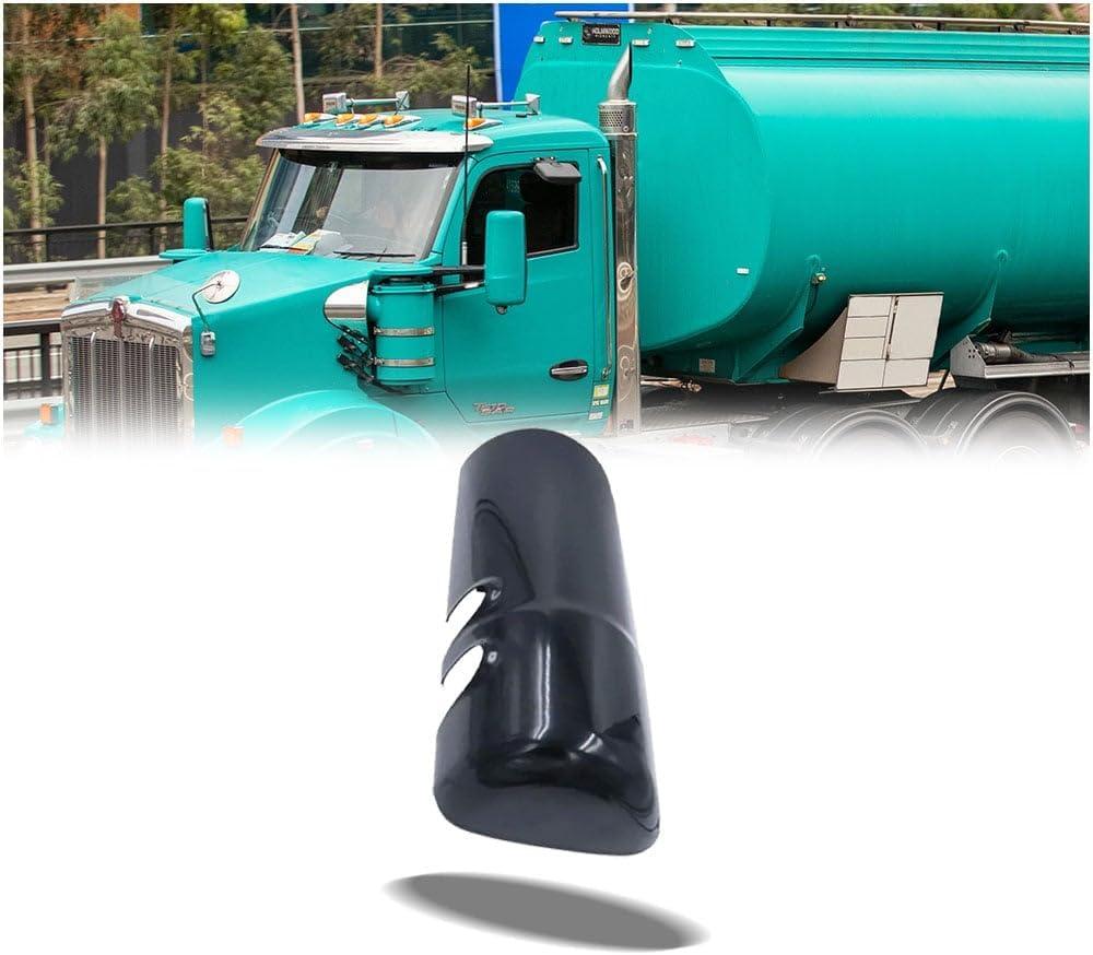 imageMytee Products Black Finish Truck Door Mirror Covers fit for Kenworth T680 amp T880 Models Driver Side Mirror Cover LH Replace R226123100Right  Passenger Side