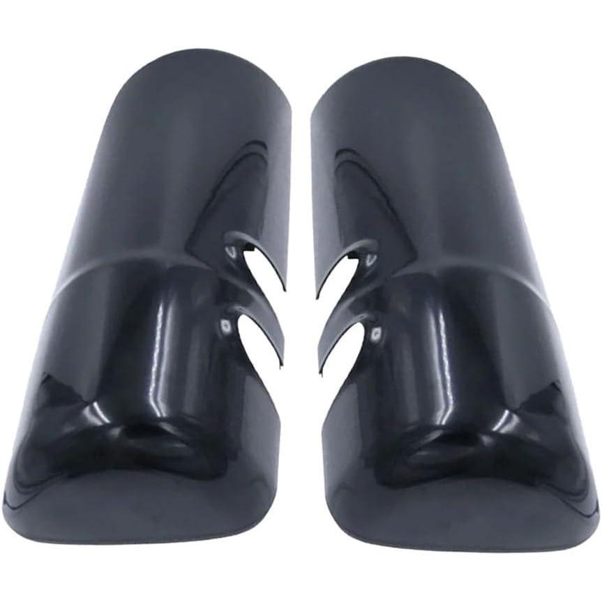 imageMytee Products Black Finish Truck Door Mirror Covers fit for Kenworth T680 amp T880 Models Driver Side Mirror Cover LH Replace R226123100Pair Set