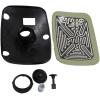 imageMytee Products Black Lower Door Mirror LHRH  Fits 20082025 Freightliner Cascadia Replaces OEM TL28717A AM56346020 ATM56346020 Automann 5634602 56346020 Alliance Parts ABP N74B S102B