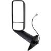 imageMytee Products Black Truck Door Mirror Assembly for Freightner Cascadia 2018 Driver Side LH Mirror Replace A2273907004Pair Set