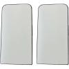 imageMytee Products 2 Pack Defrost Heated Large Truck Door Mirror Glass for Kenworth T170 T370 T600 T660 T700 and T2000  Universal Side Electiric Door Mirror Replace M015400 10620 42780 KWM015400 PCVH8782  Pack
