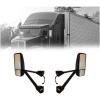 imageMytee Products Black Door Mirror LH Heated  Fits KW T170 T370 T600A T660 Replaces OEM Paccar Parts 10618 United Pacific Antique 42772 Automann 56359020Pair Set