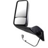 imageMytee Products Black Truck Door Mirror Assembly for Freightner Cascadia 2018 Driver Side LH Mirror Replace A2273907004Left  Driver Side