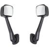 imageMytee Products Truck Hood Mirror LH Manual Adjustment  Fits Freightliner Cascadia Replaces OEM A2266565000 15110013 3143248 ZL0102005BL AM56346011 9555215 FRTA2266565000 WHL15110013Pair