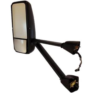 imageMytee Products Black Door Mirror LH Heated  Fits KW T170 T370 T600A T660 Replaces OEM Paccar Parts 10618 United Pacific Antique 42772 Automann 56359020Left  Driver Side