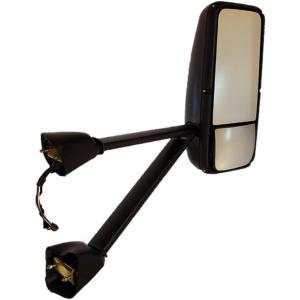 imageMytee Products Black Door Mirror LH Heated  Fits KW T170 T370 T600A T660 Replaces OEM Paccar Parts 10618 United Pacific Antique 42772 Automann 56359020Right  Passenger Side