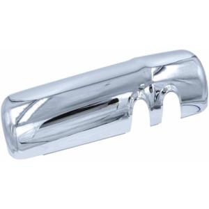 imageMytee Products Chrome Door Mirror Cover LH Manual Adjustment  Fits KW T680 amp T880 Models Replaces R226123300 Automann 56359043C AM56359043C Paccar Parts KWR226123300 R226123300LH