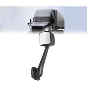 imageMytee Products Truck Hood Mirror LH Manual Adjustment  Fits Freightliner Cascadia Replaces OEM A2266565000 15110013 3143248 ZL0102005BL AM56346011 9555215 FRTA2266565000 WHL15110013Right  Passenger Side