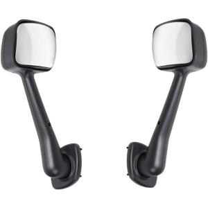 imageMytee Products Truck Hood Mirror LH Manual Adjustment  Fits Freightliner Cascadia Replaces OEM A2266565000 15110013 3143248 ZL0102005BL AM56346011 9555215 FRTA2266565000 WHL15110013Pair
