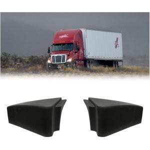 imageMytee Products Left Heavy Duty Quarter Fender Extension Compatible with Freightliner Columbia 112 amp 120  Driver Side Replaces A2257423000 1712762000 1712762004 56446814 A2257423000Pair Set