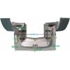 imageMytee Products 53 Fiberglass Hood Compatible with Kenworth T800 19962007  Heavy Duty Hood Panel for Trucks Replaces OEM K1461328 K1461329 L291008