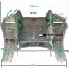 imageMytee Products 53 Fiberglass Hood Compatible with Kenworth T800 19962007  Heavy Duty Hood Panel for Trucks Replaces OEM K1461328 K1461329 L291008