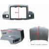 imageMytee Products 535 Heavy Duty Fiberglass Hood Compatible with Mack CH 19902005 Truck  Hood Panel Replaces OEM 25131924 259165519 25122195 1QM5867M 82050403 1QM4314AM