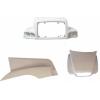 imageMytee Products 55 Fiberglass Hood Compatible with Freightliner Century Class 19962001  Heavy Duty Hood Panel for Trucks Replaces OEM A1712701002 A1712701002 A1715420000 A1715420000