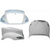 imageMytee Products 56 Fiberglass Hood Compatible with International ProStar 20082020  Heavy Duty Hood Panel for Trucks Replaces OEM 3424063 3858844C 3858844C92 3611066C 3611066C