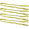 imageMytee Products 4 Pack 2 x8 Web Lifting Sling  6400 LBS WLL Vertical Lift Straps Twisted Eyelets 2Ply  Choker 5000 WLL amp Basket 12800 WLL4  Pack