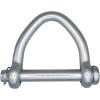 imageMytee Products Web Sling Shackle  6 wQuick Pin 23500 lbs WLL White Blue Zinc for Recovery Straps Auto Hauling Towing1  Pack