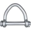 imageMytee Products Web Sling Shackle  6 wQuick Pin 23500 lbs WLL White Blue Zinc for Recovery Straps Auto Hauling Towing4  Pack