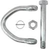 imageMytee Products Web Sling Shackle  6 wQuick Pin 23500 lbs WLL White Blue Zinc for Recovery Straps Auto Hauling Towing4  Pack