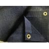 imageMytee Products 16 x 24 Green Heavy Duty 6 Oz 70 Shade Mesh Tarps with Grommets ROLLOff  Sturdy Mesh Tarp Shades for Sun Light Blockage Green House Garden Swimming Pool Privacy Mesh 2 PackBlack