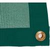 imageMytee Products 16 x 24 Green Heavy Duty 6 Oz 70 Shade Mesh Tarps with Grommets ROLLOff  Sturdy Mesh Tarp Shades for Sun Light Blockage Green House Garden Swimming Pool Privacy Mesh 2 PackGreen