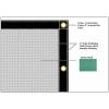 imageMytee Products 16 x 24 Green Heavy Duty 6 Oz 70 Shade Mesh Tarps with Grommets ROLLOff  Sturdy Mesh Tarp Shades for Sun Light Blockage Green House Garden Swimming Pool Privacy Mesh 2 PackGreen