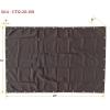 imageMytee Products 2 Pack 6 x 8 Green Canvas Tarp 12oz Heavy Duty Water ResistantDark Brown 1 Pc