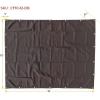 imageMytee Products 2 Pack 6 x 8 Green Canvas Tarp 12oz Heavy Duty Water ResistantDark Brown 1 Pc