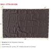 imageMytee Products 2 Pack 6 x 8 Green Canvas Tarp 12oz Heavy Duty Water ResistantDark Brown 2 Pcs