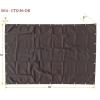 imageMytee Products 2 Pack 6 x 8 Green Canvas Tarp 12oz Heavy Duty Water ResistantDark Brown 2 Pcs