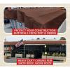 imageMytee Products 2 Pack 6 x 8 Green Canvas Tarp 12oz Heavy Duty Water ResistantDark Brown 2 Pcs
