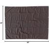 imageMytee Products 2 Pack 6 x 8 Green Canvas Tarp 12oz Heavy Duty Water ResistantDark Brown 8 Pcs
