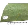 imageMytee Products 2 Pack 6 x 8 Green Canvas Tarp 12oz Heavy Duty Water ResistantGreen 1 Pc