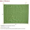 imageMytee Products 2 Pack 6 x 8 Green Canvas Tarp 12oz Heavy Duty Water ResistantGreen 1 Pc